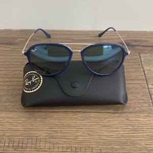Ray-Ban Blue Aviator Sunglasses